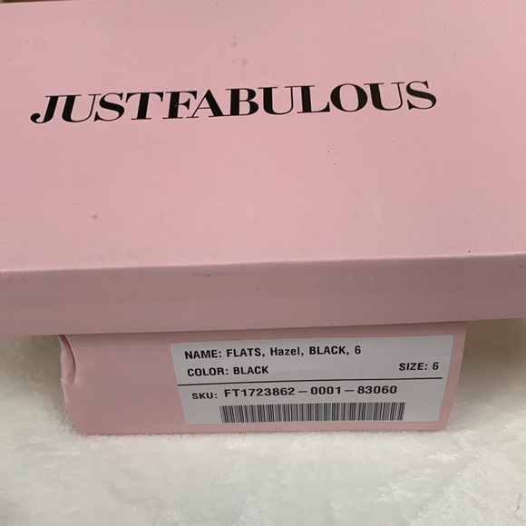 Just Fab flats- size 6, brand new, never worn, still in original box. - Picture 5 of 8